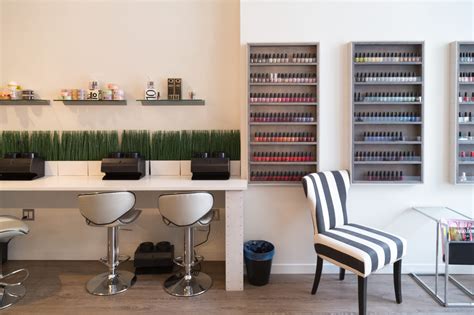 Modern nail bar - The design of the nail bar has a vibe of The Beverly Hills Hotel in LA, it’s absolute aesthetic-heaven. Best for the celeb insider AMA THE SALON Where: 340 Coldharbour Lane, Brixton, London SW9 8QH Why go: The salon's founder, Ama, has worked with some of the best in the biz, from Dua Lipa to Solange Knowles and Adele, …